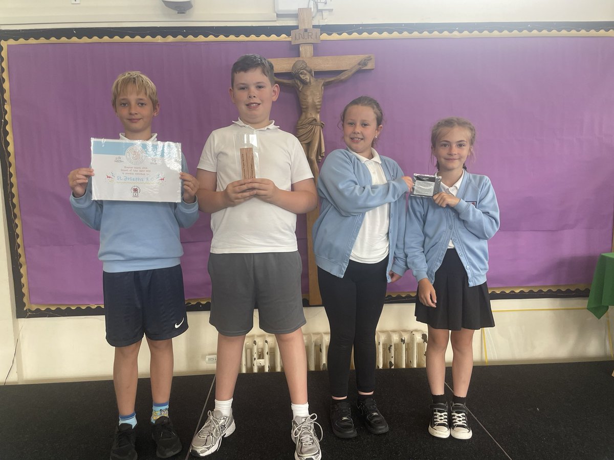 StJoseRC1's tweet photo. How amazing are our pupils - winning the Blaenau Gwent STEM project 2025 school of the year award 🥇 #AmbitiousCapable #EnterprisingCreative @bgstemproject @WG_Education @TredegarCouncil @BishopHedleyRC @BlaenauGwentCBC https://t.co/RT7fF6Pkm4