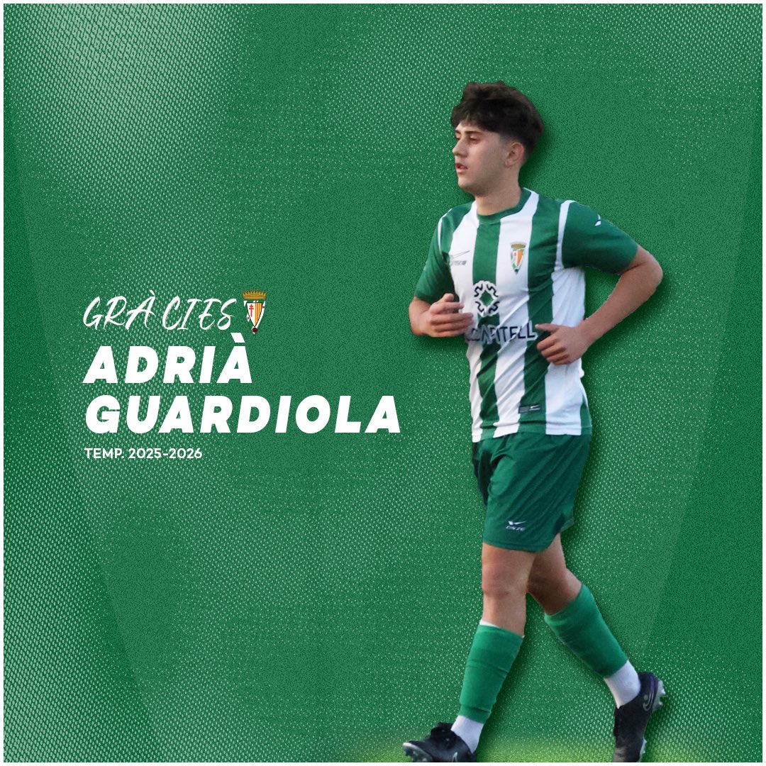 👏🏻GRÀCIES ADRIÀ!

✨Gràcies pel teu compromís defensant aquesta samarreta.

Molta sort en el futur!💚🤍

#AmuntBesalú💚