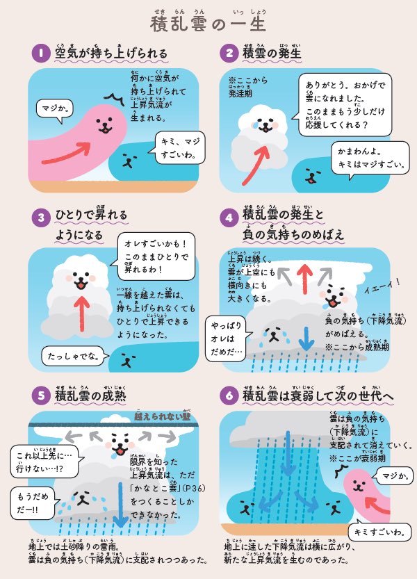積乱雲の一生はまるで人生のようです。

#マツコの知らない世界