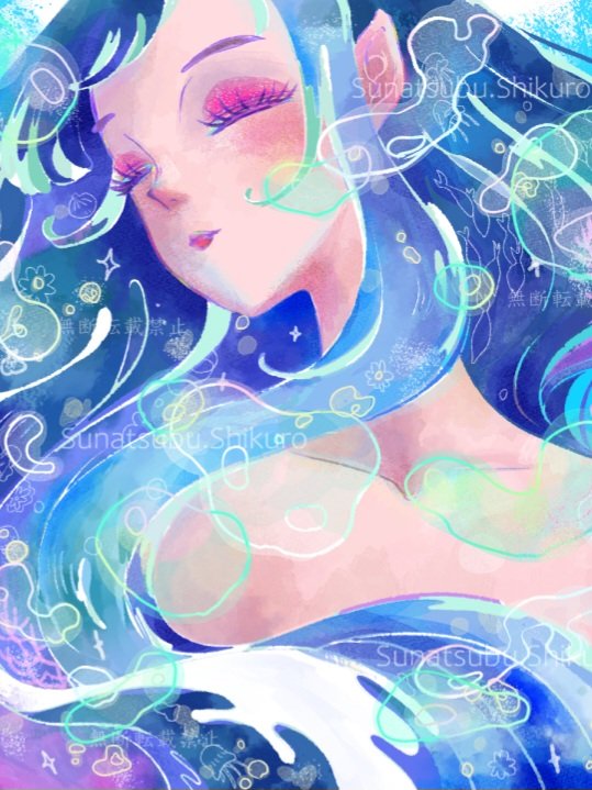 sunatsubu_skr's tweet image. 💙

#illustration