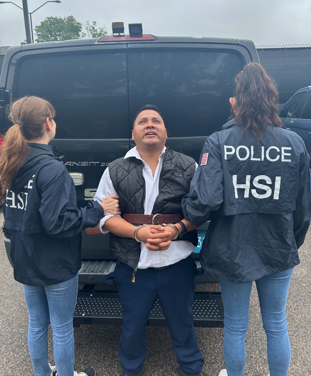 HSI New England (@hsinewengland) on Twitter photo Last week, <a href="/HSINewEngland/">HSI New England</a> arrested a Guatemalan national who is a registered sex offender with a prior conviction for indecent assault & battery on a child under 14. Last week, <a href="/HSINewEngland/">HSI New England</a> arrested a Guatemalan national who is a registered sex offender with a prior conviction for indecent assault & battery on a child under 14.