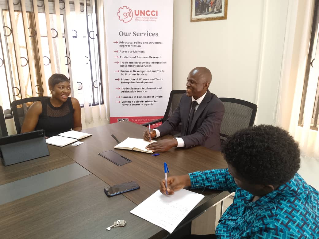 UGANDA NATIONAL CHAMBER OF COMMERCE AND INDUSTRY (@uncci_ug) on Twitter photo UNCCI hosted Ms. Bronwyne Andabwa from the German Chamber of Commerce (Kenya) for a dialogue on the upcoming Eastern Africa–Germany Renewable Energy Expo (Oct 6–10, 2025 🇩🇪). Key focus: regional energy collaboration & innovation. #RenewableEnergy #UNCCI #EastAfrica UNCCI hosted Ms. Bronwyne Andabwa from the German Chamber of Commerce (Kenya) for a dialogue on the upcoming Eastern Africa–Germany Renewable Energy Expo (Oct 6–10, 2025 🇩🇪). Key focus: regional energy collaboration & innovation. #RenewableEnergy #UNCCI #EastAfrica