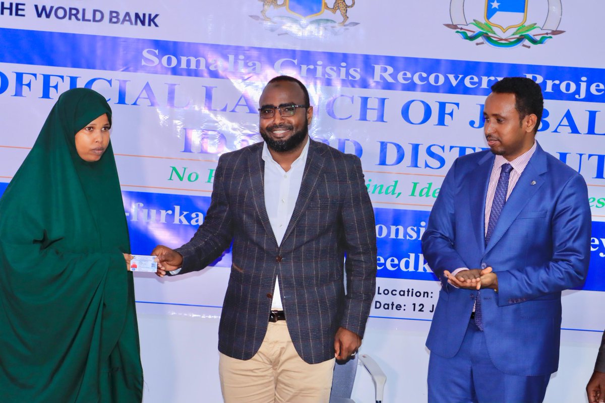FAO in Somalia (@faosomalia) on Twitter photo FAO, <a href="/WorldBank/">World Bank</a>, and Jubaland's Ministry of Fisheries (under <a href="/ScrpSomalia/">Somalia Crisis Recovery Project (SCRP)</a>) just launched Fisher's ID Cards across the state!
This key step improves fisheries information management and supports our #BlueTransformation efforts. FAO, <a href="/WorldBank/">World Bank</a>, and Jubaland's Ministry of Fisheries (under <a href="/ScrpSomalia/">Somalia Crisis Recovery Project (SCRP)</a>) just launched Fisher's ID Cards across the state!
This key step improves fisheries information management and supports our #BlueTransformation efforts.
