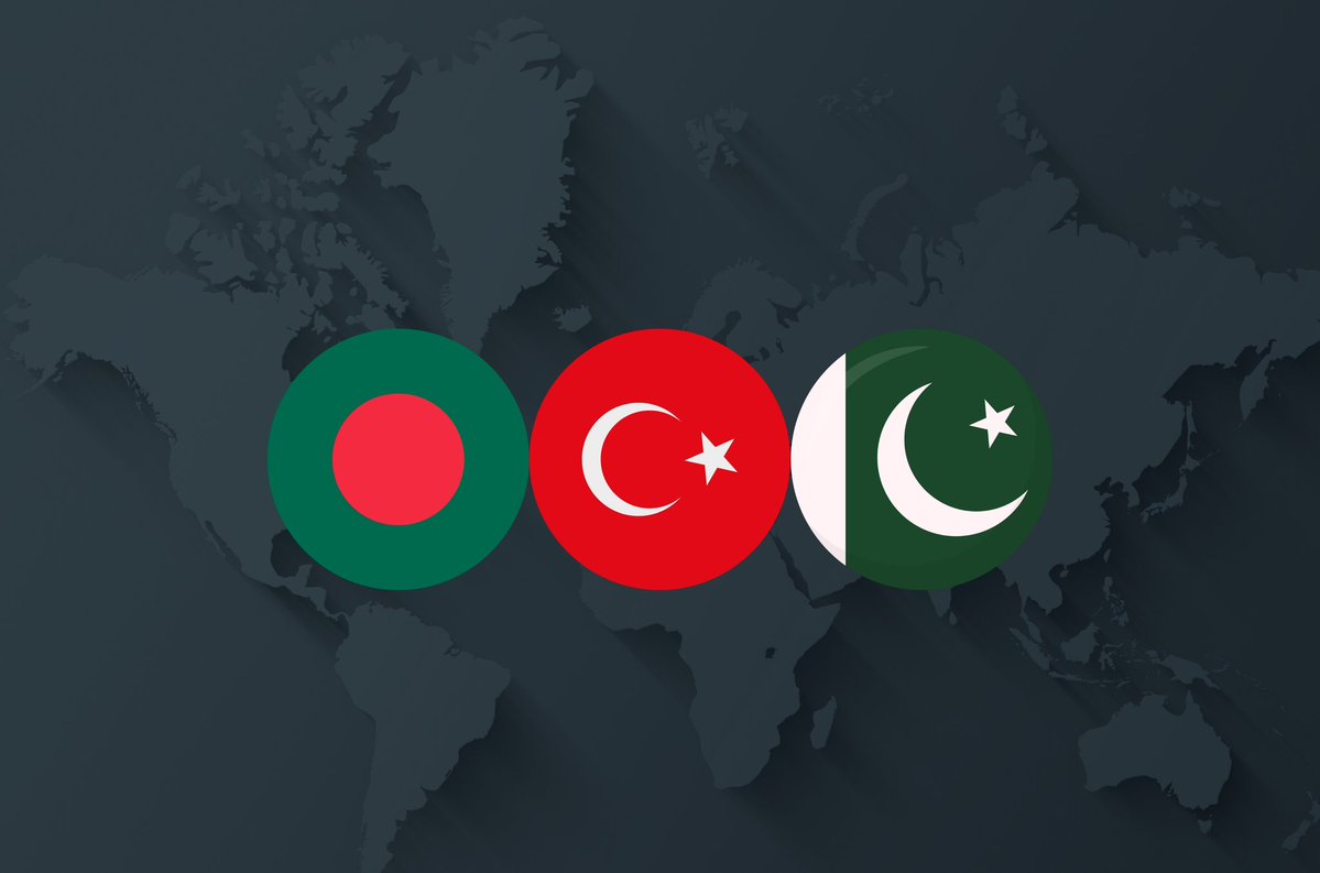 NavCom24's tweet image. #BREAKING: Turkey also in process to form a security alliance with Bangladesh and Pakistan, Turkish Media.