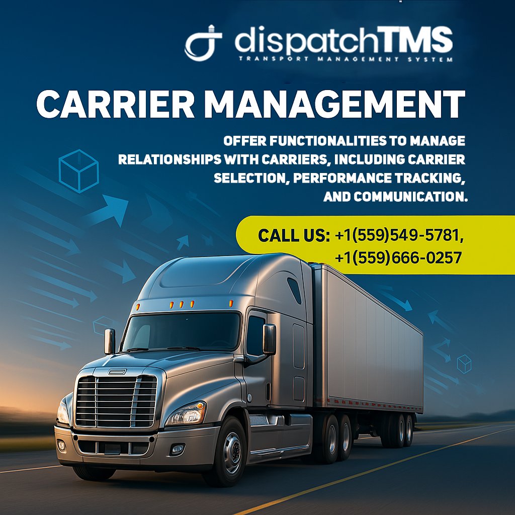 dispatchtms's tweet image. Dispatch TMS is an advanced trucking software solution tailored specifically for Owner Operators and Brokerage businesses.
dispatchtms.com
#dispatchtms #logisticsoftware #TruckingCommunity #logistics #truckingindustry
