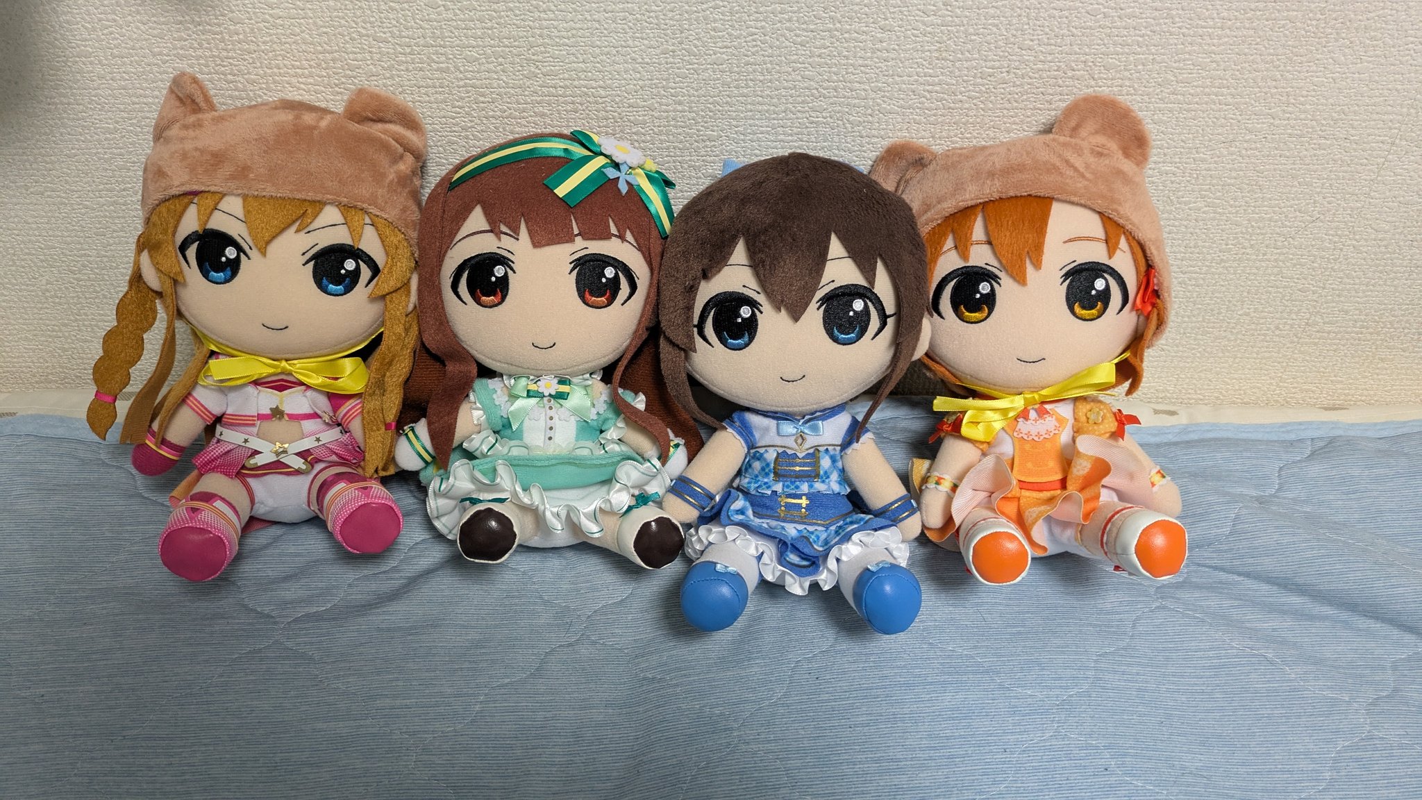 302 ☆ ≠″ャ儿のぬいぐるみ（白）② San-X すみっコぐらし「いつものすみっコ／スーパーもーちもち