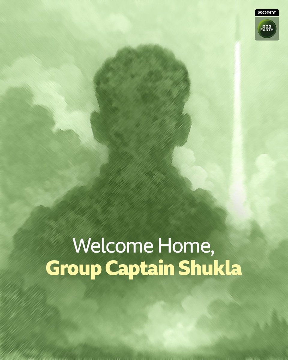 After 90 days in orbit, Group Captain Shukla is back on Earth.
The mission ends. The wonder continues.
#SBBCE #SonyBBCEarth #FeelAlive #captainshubhanshushukla