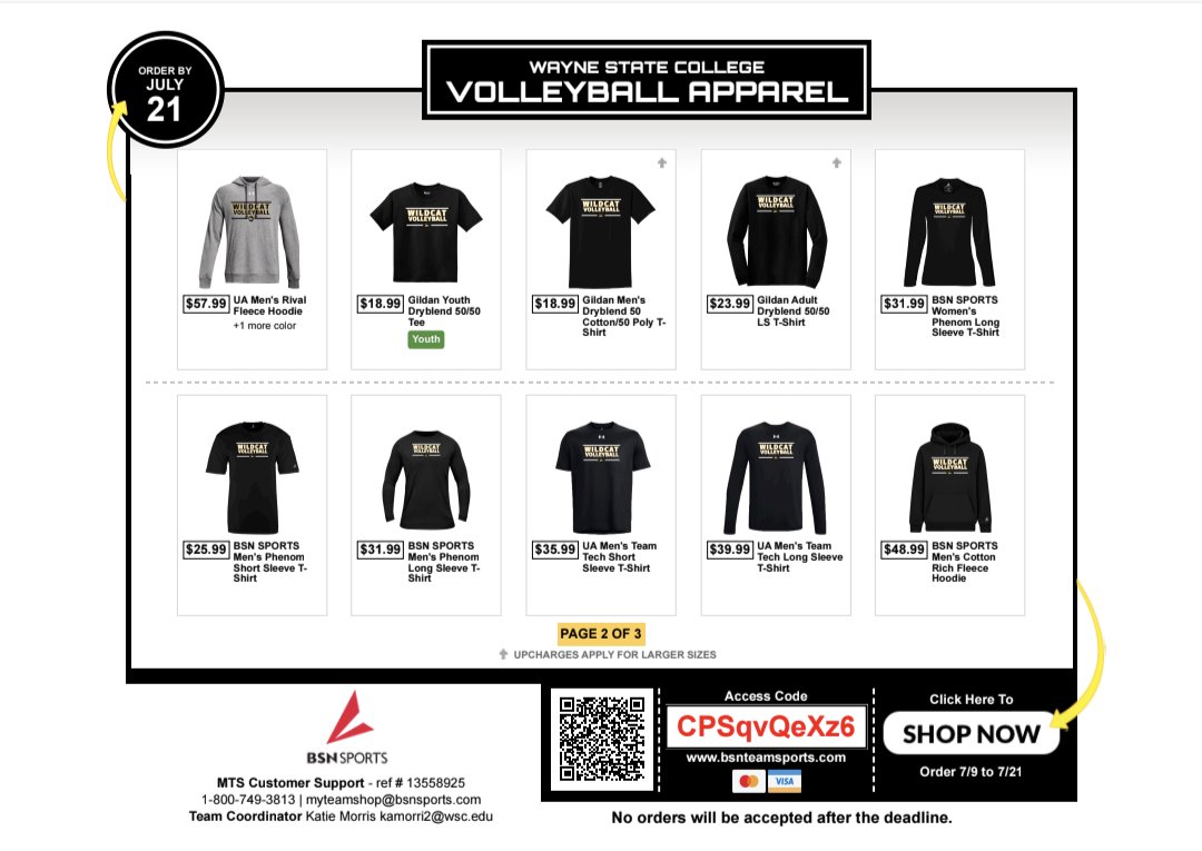 WSC Wildcat Volleyball tweet media