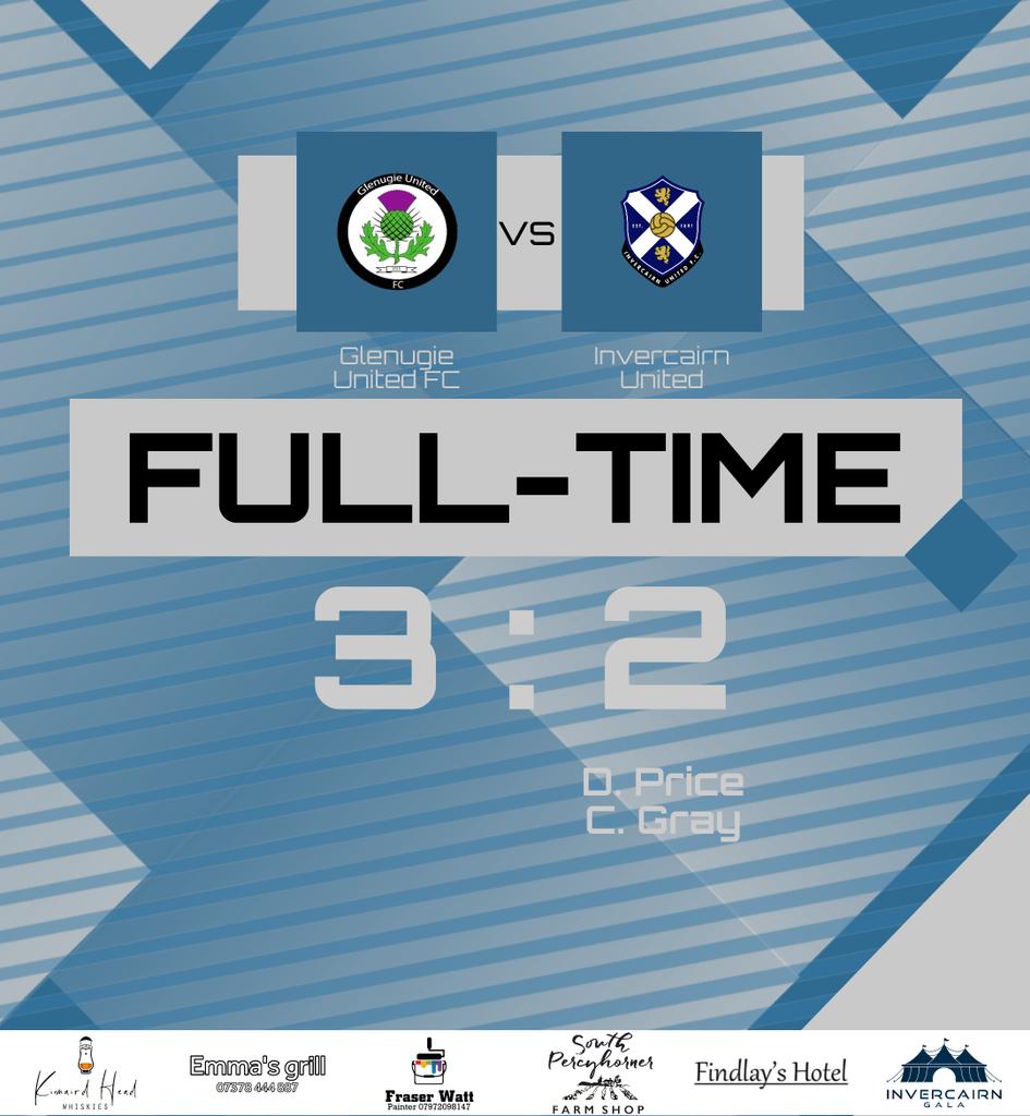FRIDAY'S RESULT:
BELGER 2-3 <a href="/FcGlenugie/">Glenugie United FC</a> (A)

Scorers:
Dylan Price
Cammy Gray 

#moniBelgers