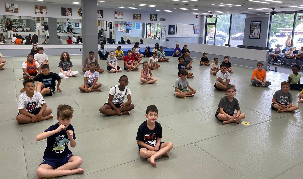 Yesterday started a free 3-day martial arts camp sponsored by PAL at East Coast Black Belt Academy. The kids are doing great!
#martialarts #Confidence