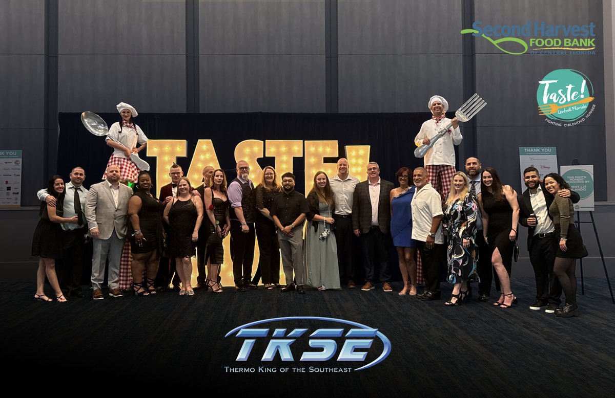 Some of our team attended Taste of Central Florida this weekend - an amazing event supporting @FeedHopeNow and their mission to fight hunger. Each ticket helps provide ~800 meals. Grateful for the invite and proud to support the cause! #TasteOfCFL #SecondHarvest #TKSE