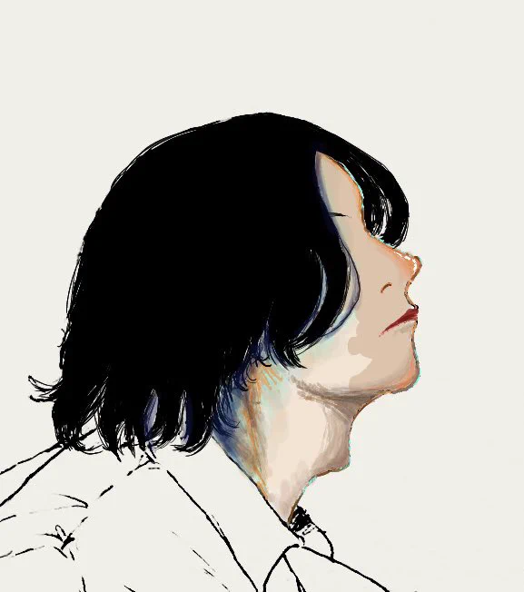 描き描き