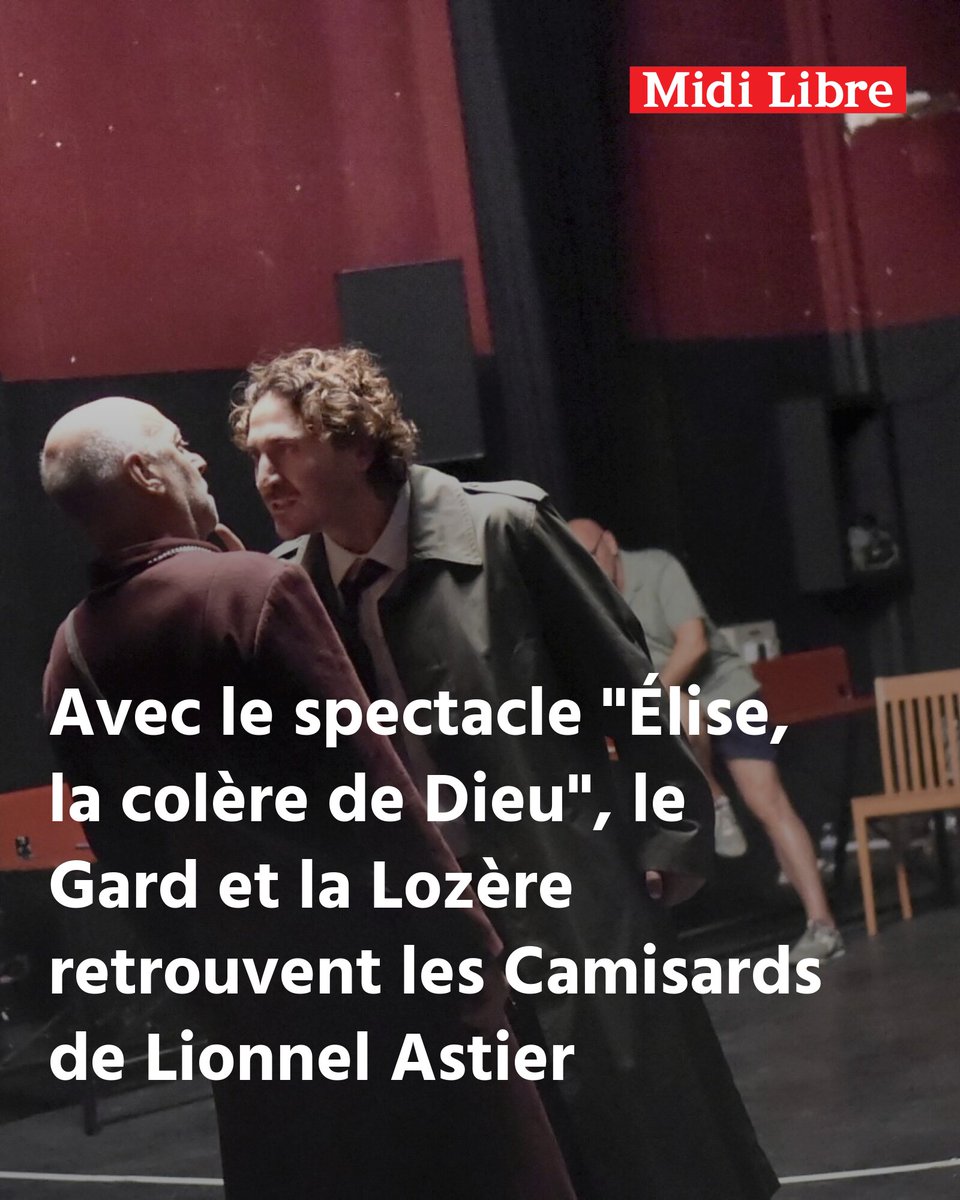 En plein air, la nuit, dans les bois : avec le spectacle "Élise, la colère de Dieu", le Gard et la Lozère retrouvent les Camisards de Lionnel Astier
➡️ l.midilibre.fr/La0x