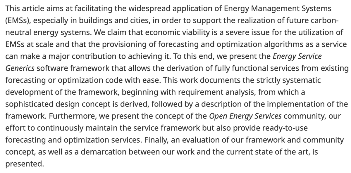 DCE_Journal's tweet image. New article!
Open energy services: forecasting and optimization as a service for energy management applications at scale
👉 bit.ly/4lVjjrJ
By David Wölfle, Kevin Förderer, Tobias Riedel, Natascha Fernengel, Lukas Landwich, @MikutRalf, Veit Hagenmeyer & Hartmut Schmeck
