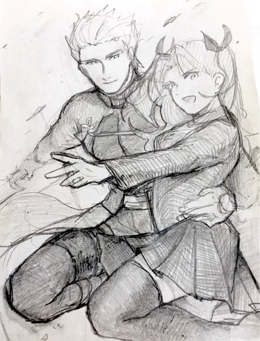 嬉しいので運命関連の絵を上げる 