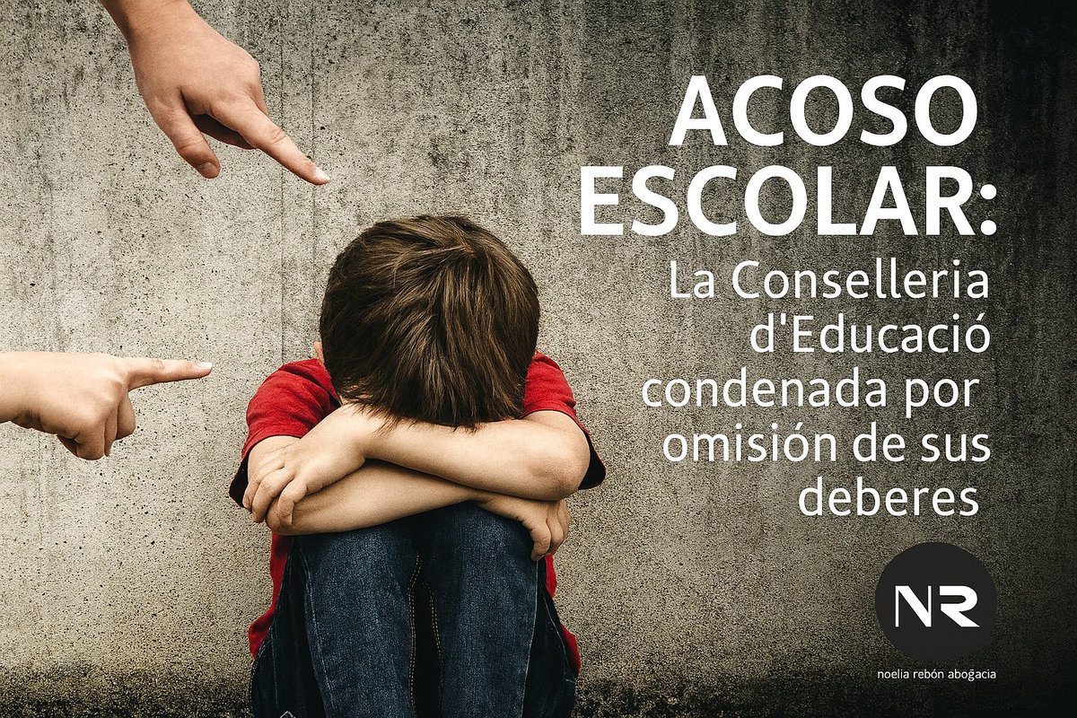 NoeliaRebon's tweet image. El Tribunal Superior de Justicia de las Illes Balears condena a la Conselleria d’Educació por no actuar ante un grave caso de acoso escolar en un instituto público de Ibiza a una indemnización por daño moral de 20.000.-€. Daño clínico acreditado (estrés postraumático, ansiedad)…