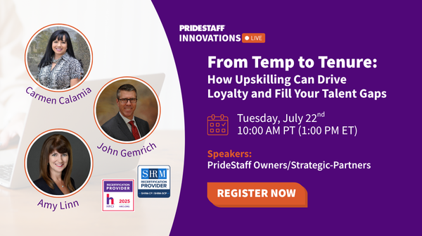 StaffingDallas's tweet photo. Join PrideStaff for an insightful FREE webinar where we'll explore how upskilling contingent workers can transform your workforce strategy.

📅 Tuesday, July 22nd
⏰ 12:00 PM CST / 1:00 PM ET
✅ HRCI &amp; SHRM credits

https://t.co/DVh6LTIwnM https://t.co/lvbJZ3Y3wH