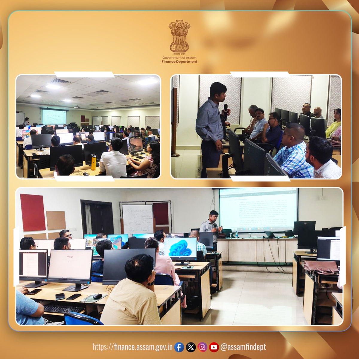AssamFinDept's tweet image. A training for AFS officers was held at Assam Administrative Staff College on Monday. It focused on the role of district-level Finance Officers under the Assam Public Procurement Act, 2017 & Rules, 2020.
#Assam #PublicProcurement #CapacityBuilding #Governance #FinanceOfficer