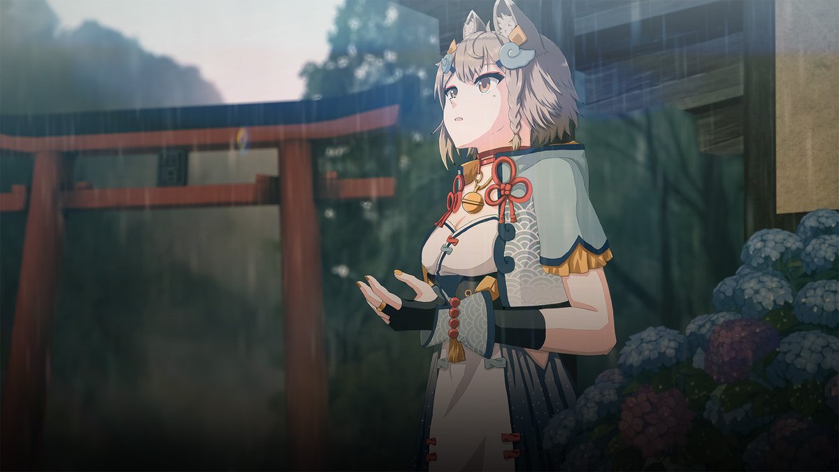 #雨庭や絵馬
梅雨に間に合わなかった