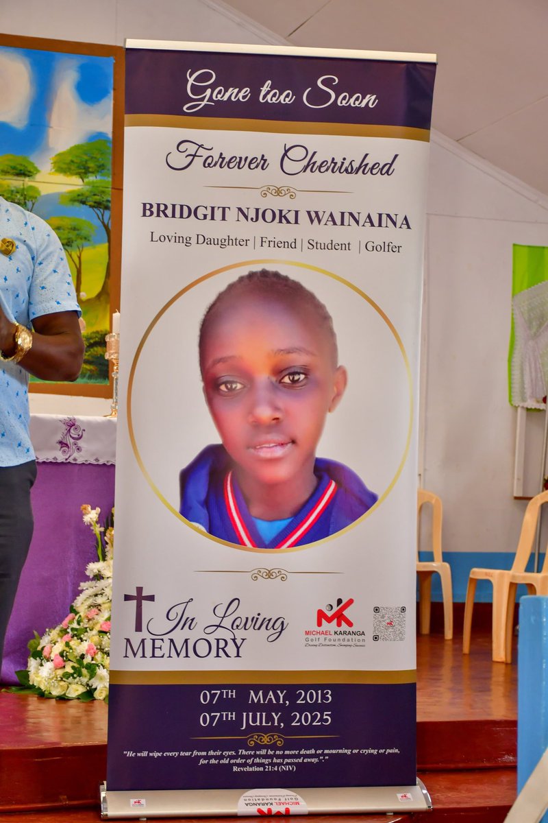 Sad she was born on 07/05 and killed on 07/07  ,exactly two months after she turned 12.

May ruto never have peace, may sickness and grave diseases follow his family in Gods name!