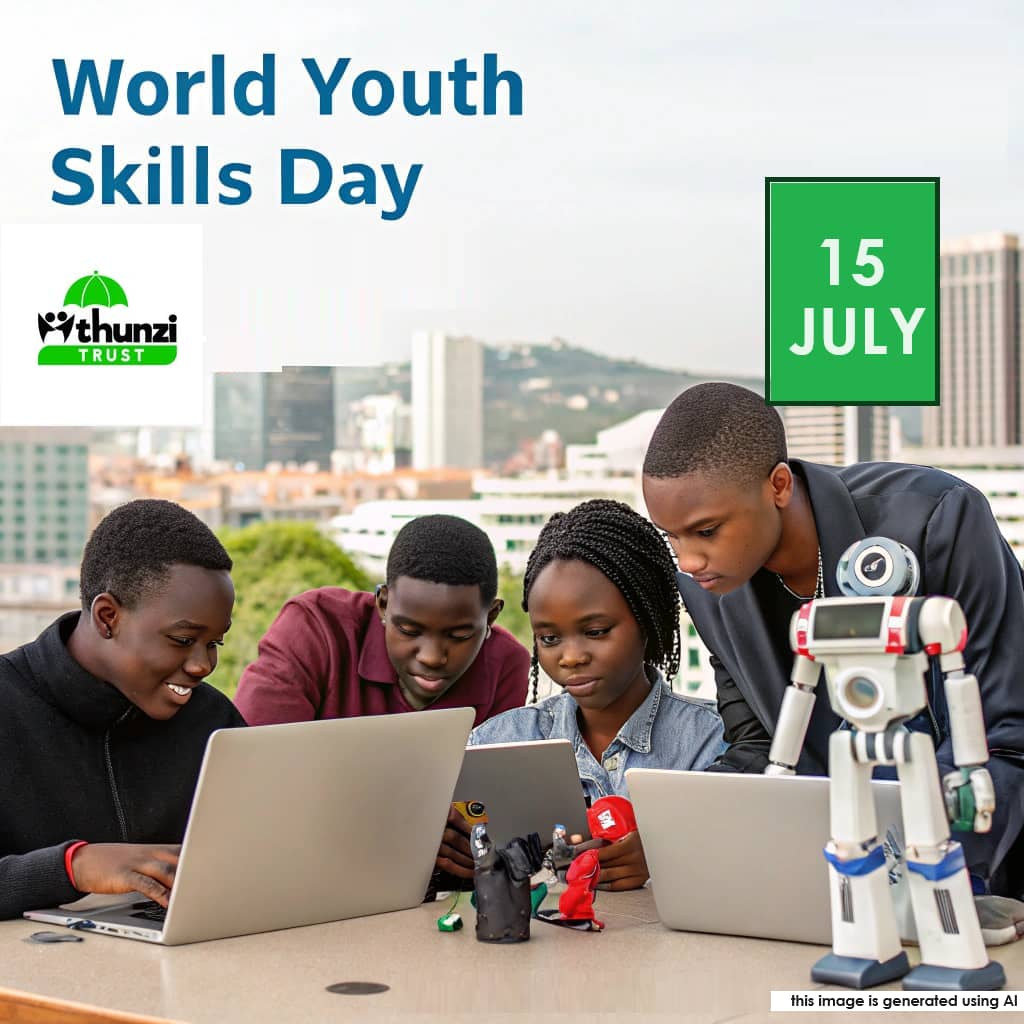 MthunziTrust's tweet photo. On this #WorldYouthSkillsDay, themed "Youth Empowerment through AI and Digital Skills", Mthunzi Trust encourages #youngpeople to build their #DigitalSkills and #AI capacity for #SustainableDevelopment.
#NationalYouthCouncilOfMalawi #UNESCOUNEVOC #YouthEmpowerment #Tech4Youth https://t.co/z0uWv539eo