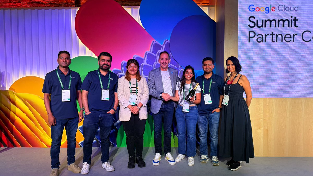 That’s a wrap from <a href="/googlecloud/">Google Cloud</a> Summit London 2025! An action-packed 2 days of innovation, collaboration, &amp; celebrating what’s possible when we put #data &amp; #AI at the core of transformation. Grateful to our partners, customers, &amp; <a href="/Quantiphi/">Quantiphi</a> UK&amp;I team for making this a success!