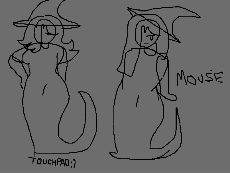 alien_cherry22's tweet image. Welp my wacom tablet broke down the other day and tried using my laptop touchpad VS the mouse, the touchpad felt better than the mouse tbh