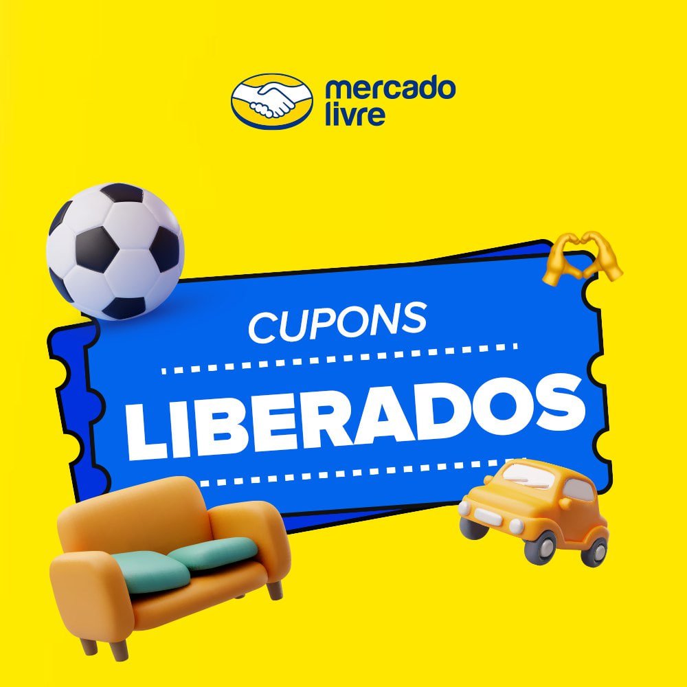 AquiPechincha's tweet photo. #CORREEEEEEE 🚨 NOVOS CUPONS ATIVOS no mercado livre de até 20% OFF ⚠️
🏷 15% OFF em R$ 19, Limitado a R$ 60 OFF - DESCONTAQUINZE
🔗 Ative aqui:
https://t.co/CSMTYlP52w
⚠️ Para produtos selecionados, testem‼️
👉 20% OFF acima R$ 19 Limite de R$ 100
🎟 20% OFF
Moda 📌 20% OFF, max R$100 OFF - VINTEOFFMODA
https://t.co/xfUmOeBGqu
Casa 📌 20% OFF, max R$100 OFF - VINTEOFFCASA
https://t.co/LMxuGOlXgy
Construção 📌 20% OFF, max R$100 OFF - CONSTRUIR20
https://t.co/iEHisdaRJb
Saúde 📌 20% OFF, max R$100 OFF - VINTEOFFSAUDE
https://t.co/zU1aIVb6Ee
Beleza 📌 20% OFF, max R$100 OFF - VINTEOFFBELEZA
https://t.co/htfKORrPFz
⚠️ Este cupom tem um número limitado de usos. O resgate não garante a utilização. Corra, antes que o cupom acabe!
⚠️ Regras Gerais:
⚠️* Válido somente para os produtos das categorias dos respectivos links;
🕐 * Ativo até HOJE 15/07/2025 ATÉ às 23h59 ou até atingir o limite de cupons de cada categoria