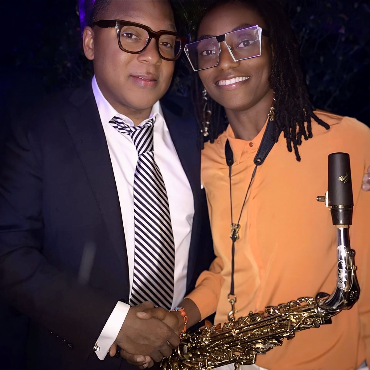 LakeciaB's tweet image. Life’s surreal right now. Out here with Wynton Marsalis !! Just found out I’m taking my band on tour to South Africa for the first time, playing the Joy of Jazz Festival! Let’s gooo !!