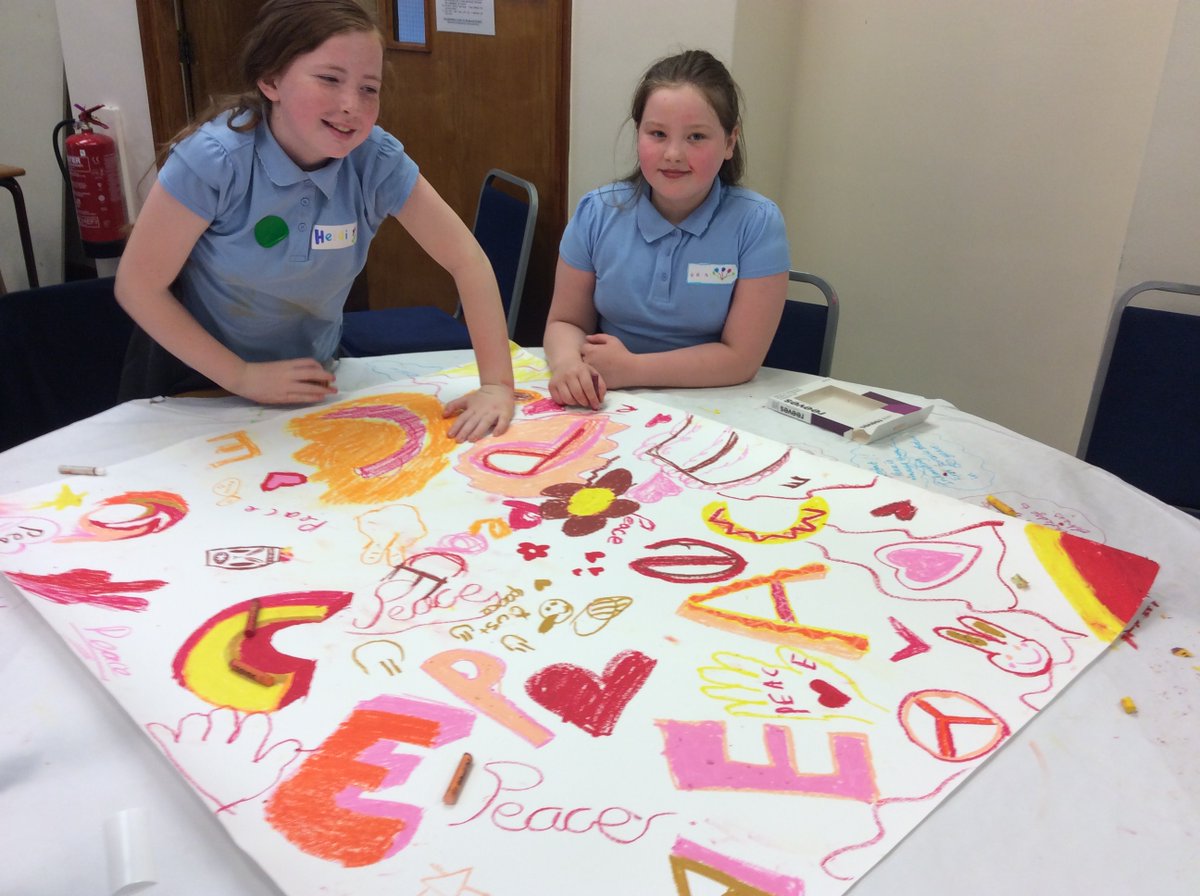 Children in Year 5 attended a Peer Mediation Conference.  They listened to a talk from Dr. Erinma Bell. She is a peace activist known for her work in reducing gun and gang crime in Manchester.
