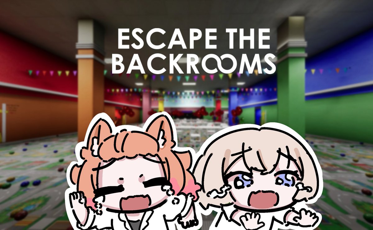 [Stream Announcement]

Continuing to fumble our way through the Backrooms , screaming, crying , frowing up

Escape the Backrooms week 2 with <a href="/RunaBlackwood/">Runa Blackwood</a> 

3:30 CDT / 4:30 EDT