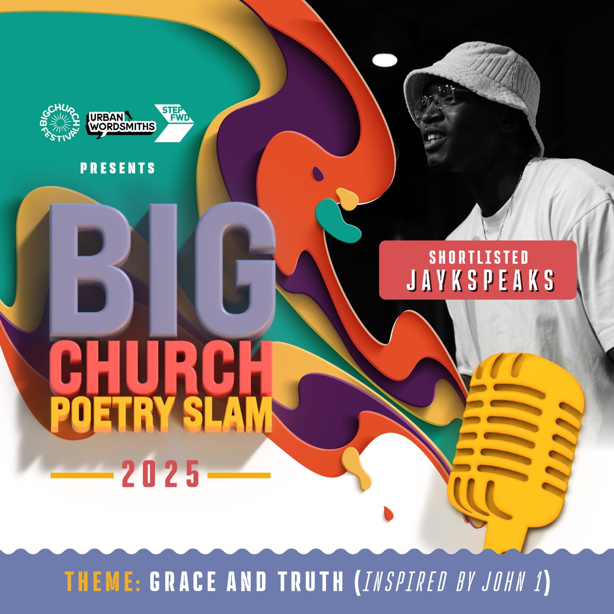 A Step FWD (@astepfwd) on Twitter photo POST 1: Congrats again to the 12 Shortlisted poets who made it through in the Big Church Poetry Slam - Grace & Truth auditions | <a href="/BigChurchFest/">Big Church Festival</a> <a href="/daiwoolridge/">Dai Woolridge (Poet)</a>
Here are a few of them... ๐ฅณ๐ฅณ๐ฅณ
Larissa Matson
Blessed Poetry <a href="/blessed_poetry/">BlessedPoetry_</a>
Godlovesnatalieandyou
Jaykspeaks POST 1: Congrats again to the 12 Shortlisted poets who made it through in the Big Church Poetry Slam - Grace & Truth auditions | <a href="/BigChurchFest/">Big Church Festival</a> <a href="/daiwoolridge/">Dai Woolridge (Poet)</a>
Here are a few of them... ๐ฅณ๐ฅณ๐ฅณ
Larissa Matson
Blessed Poetry <a href="/blessed_poetry/">BlessedPoetry_</a>
Godlovesnatalieandyou
Jaykspeaks