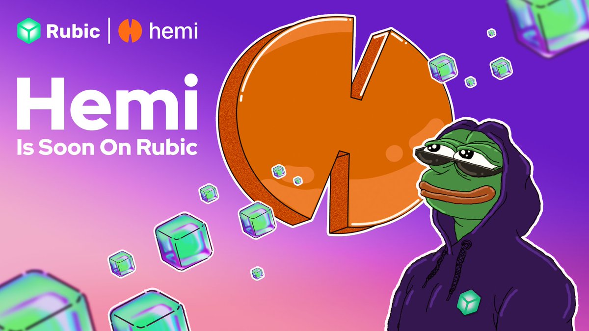 📢 Interoperability between Bitcoin &amp; Ethereum is key — and <a href="/hemi_xyz/">Hemi</a> is bridging the gap.

Hemi connects both ecosystems, enabling dApps to treat BTC &amp; ETH as parts of a unified supernetwork.

👀 Integration coming soon to Rubic.
