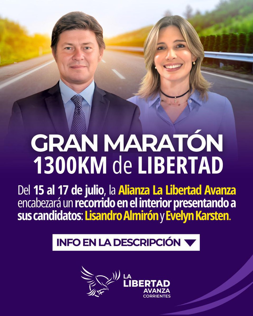 lisandroalm's tweet image. ¡La Ruta 196 tiene más de 1300Km!
Vamos a estar recorriendo toda nuestra provincia para visitar distintas localidades del interior con todo el equipo de la Alianza La Libertad Avanza, y vamos a estar anunciando día a día los distintos destinos que tenemos por delante a través de…