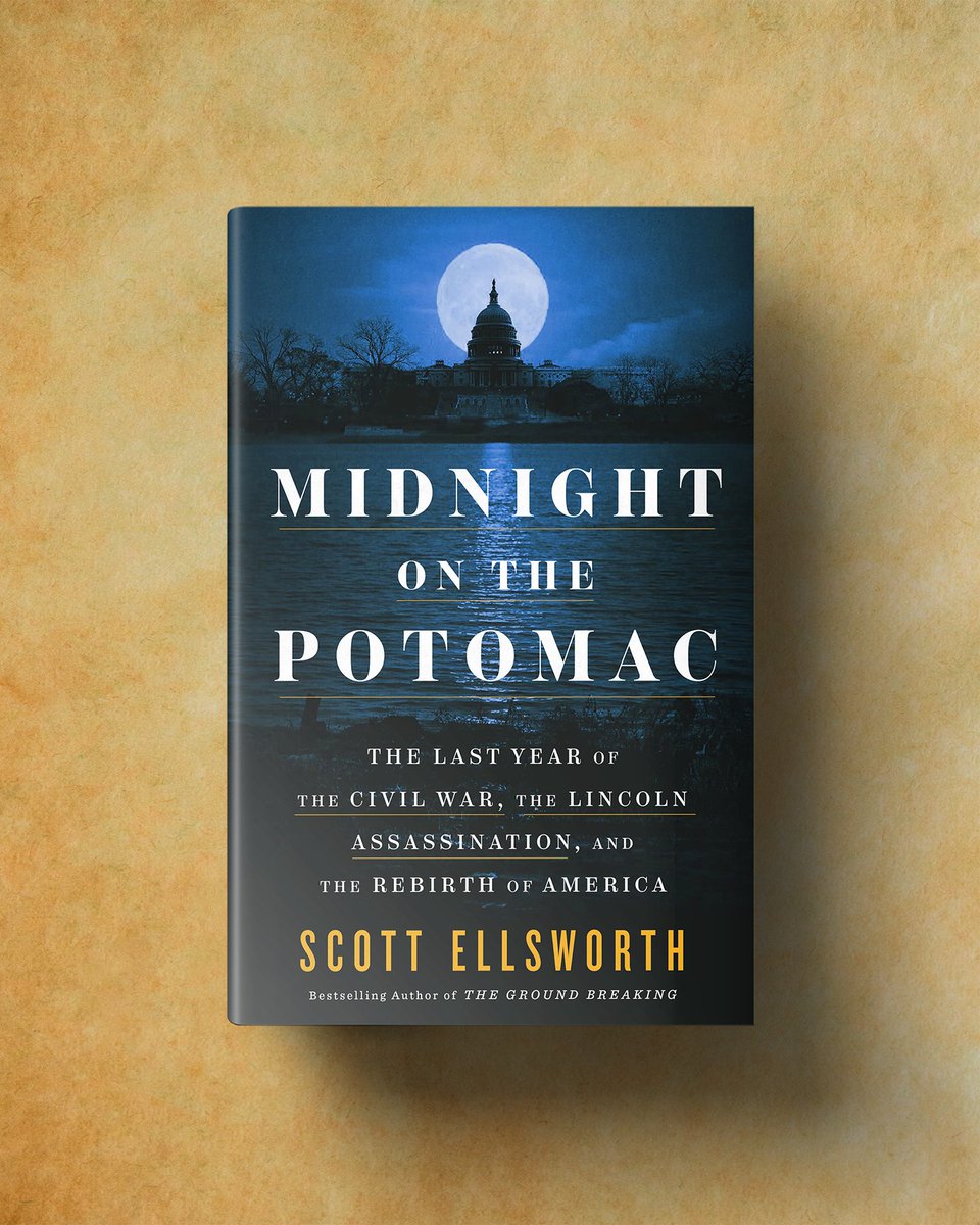 Dutton Books (@duttonbooks) on Twitter photo Wishing a very happy publication day to <a href="/ScottEAuthor/">Scott Ellsworth</a> and MIDNIGHT ON THE POTOMAC, a riveting saga of the last year of the Civil War—and a revealing new account of the assassination of Abraham Lincoln.
Start reading and get your copy here: bit.ly/MidnightOnTheP… Wishing a very happy publication day to <a href="/ScottEAuthor/">Scott Ellsworth</a> and MIDNIGHT ON THE POTOMAC, a riveting saga of the last year of the Civil War—and a revealing new account of the assassination of Abraham Lincoln.
Start reading and get your copy here: bit.ly/MidnightOnTheP…