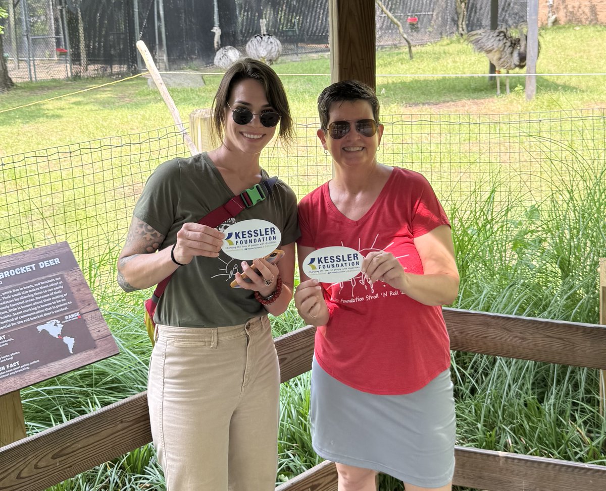 KesslerFdn's tweet image. Kessler Foundation had a great time at the Bergen County Zoo for Inclusion Day! Thank you to everyone who stopped by our booth! To join a research study, visit: kesslerfoundation.org/join-our-resea….
#Inclusion #KesslerFoundation #KesslerChangingLives #KesslerResearch