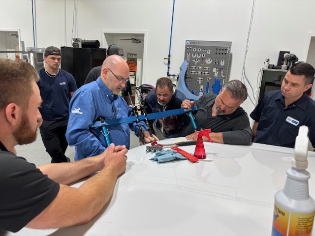 prospotwelding's tweet image. Color Compass University in Edmonton hosted an incredible Glue to Paint Workshop — a hands-on training day focused on efficient dent repair techniques. It’s always rewarding to see the positive impact of proper training and the right tools in action!

 #ProSpot #DentRepair