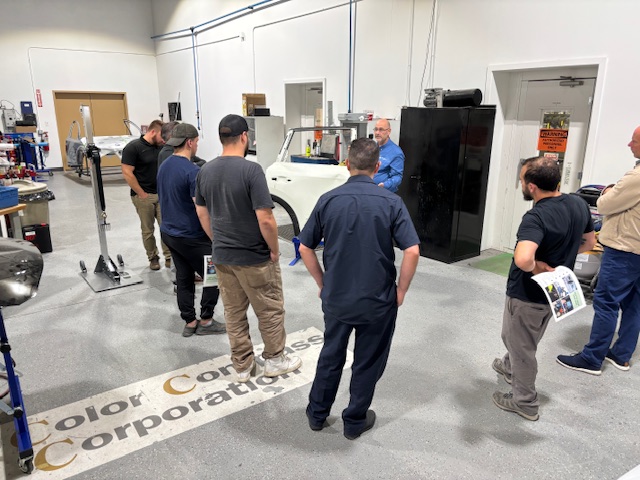 prospotwelding's tweet image. Color Compass University in Edmonton hosted an incredible Glue to Paint Workshop — a hands-on training day focused on efficient dent repair techniques. It’s always rewarding to see the positive impact of proper training and the right tools in action!

 #ProSpot #DentRepair