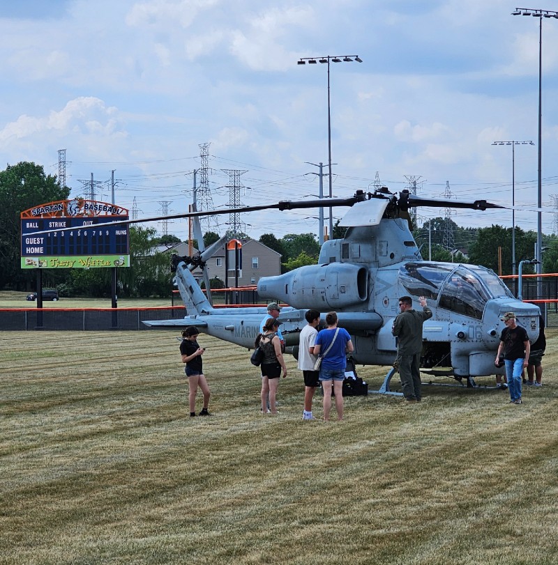 Valley View Schools (@vvsd365u) on Twitter photo <a href="/VVSD365U/">Valley View Schools</a> Thanks everyone who came to visit Romeoville HS for Marine Week Chicago. We thank the US Marine Corps for their service and showing us helicopters can land at RHS!
#EveryLearner365 <a href="/VVSD365U/">Valley View Schools</a> Thanks everyone who came to visit Romeoville HS for Marine Week Chicago. We thank the US Marine Corps for their service and showing us helicopters can land at RHS!
#EveryLearner365
