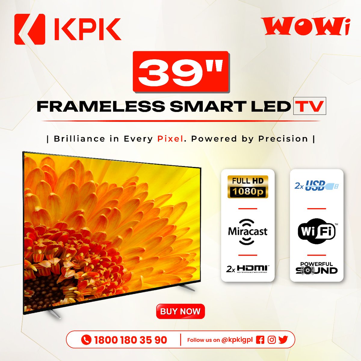KPKGIPL's tweet image. Brilliance in every pixel. Powered by precision 💫 🤩
39" FRAMELESS SMART LED TV !! 📺
.
.
.
.
.
#sony #iptvdigital #tvled #entertainment #smart #ssiptv #tcl #samsungsmarttv #youtube #listaiptv #tvonline #o #iptvtablet #sonytv #p #iptvsmarters #apple #iptvhd #iphone #promo