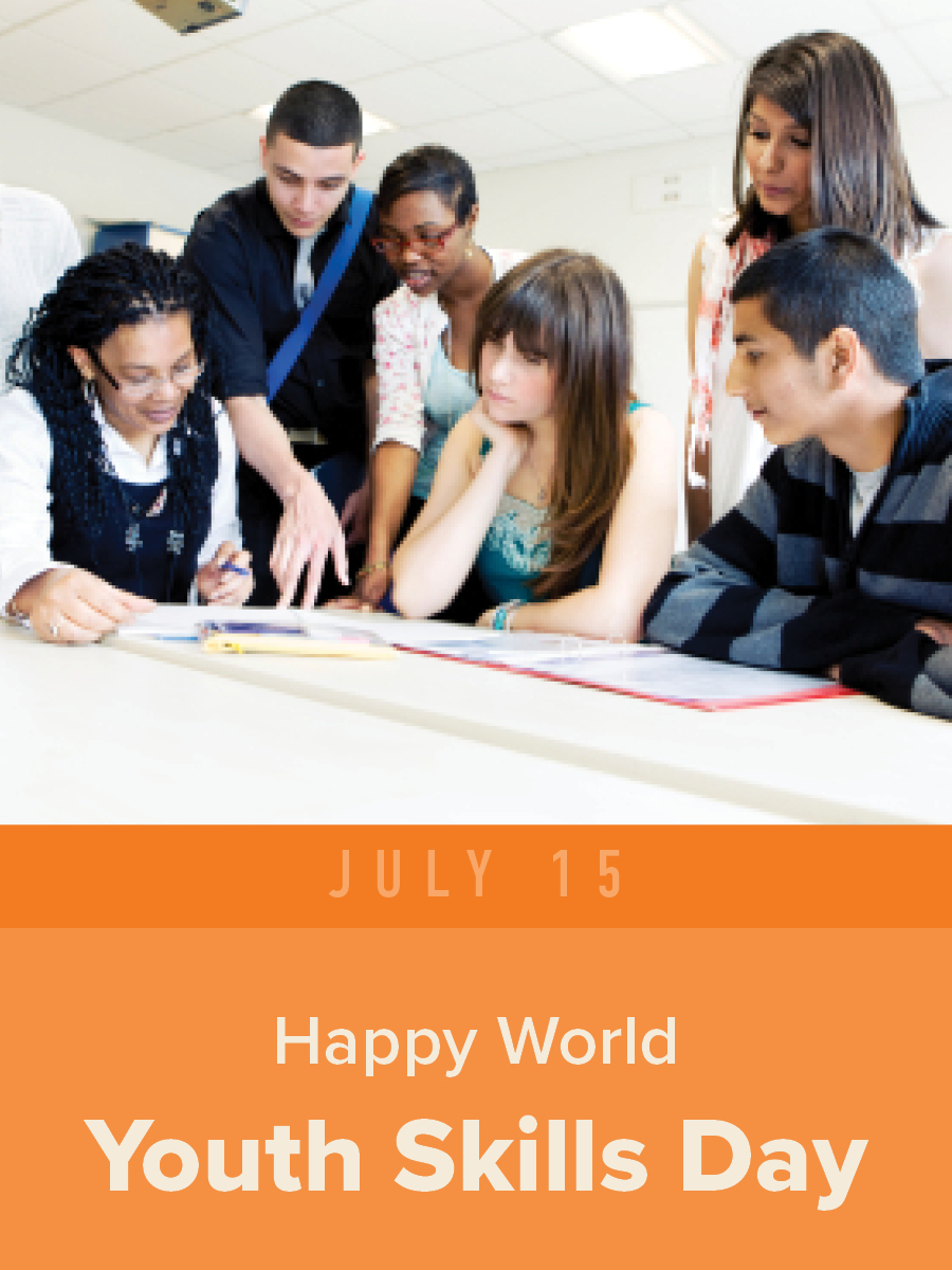 Happy World Youth Skills Day! Today, we recognize the importance of equipping young people with the skills they need to thrive in an evolving workforce.

#AAWDC #WorkforceDevelopment #WorldYouthSkillsDay #YouthSkills #CareerSuccess