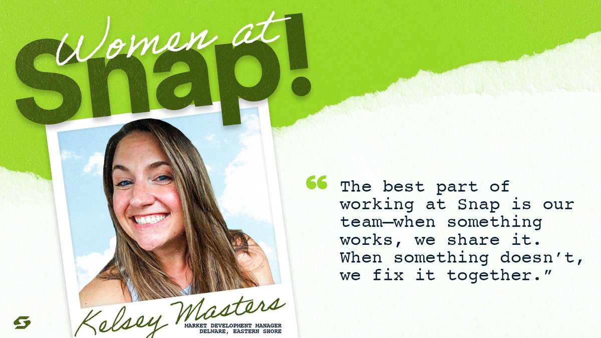 onsnapmobile's tweet image. Meet Kelsey Masters, Senior MDM, team player, and full-time mom, who is proving you can do it all. “I never imagined myself in sales, but when you believe in what you’re offering, you’re not selling. You’re sharing solutions.”
We’re hiring: bit.ly/4hNTXKi