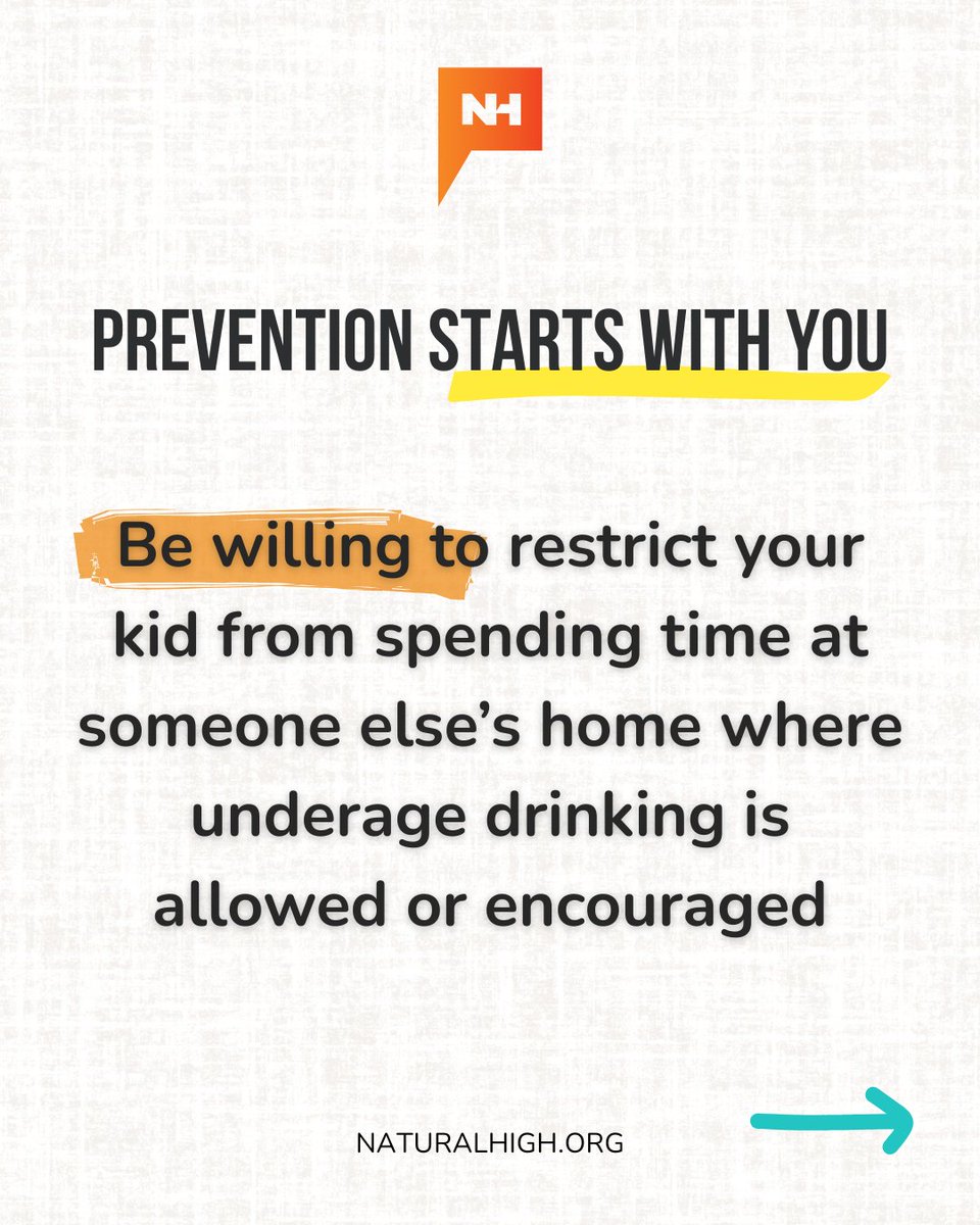 NaturalHigh's tweet image. One of the most powerful ways to prevent youth substance use? Delay the age of first use.
Delaying first use protects the developing brain & reduces risk-taking behaviors.
Read more - bit.ly/3TwOQEf
#NaturalHigh #DelayFirstUse #PreventionMatters
