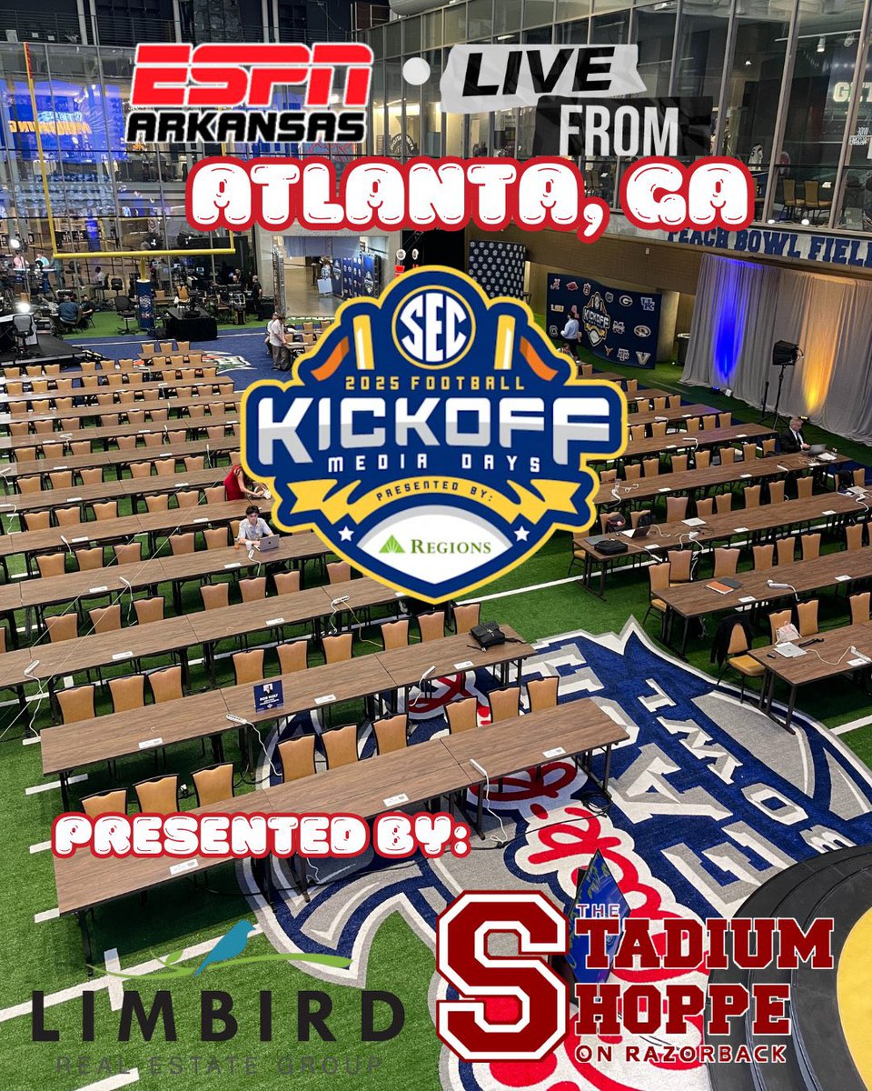 HitThatLineAR's tweet photo. DAY 2!

@stadiumshoppe &amp; @LimbirdTeam 

Join @TyeSportsRadio &amp; @tommycraftespn LIVE at 9 am with @TomMurphyADG stopping by https://t.co/WrNqI82xA9