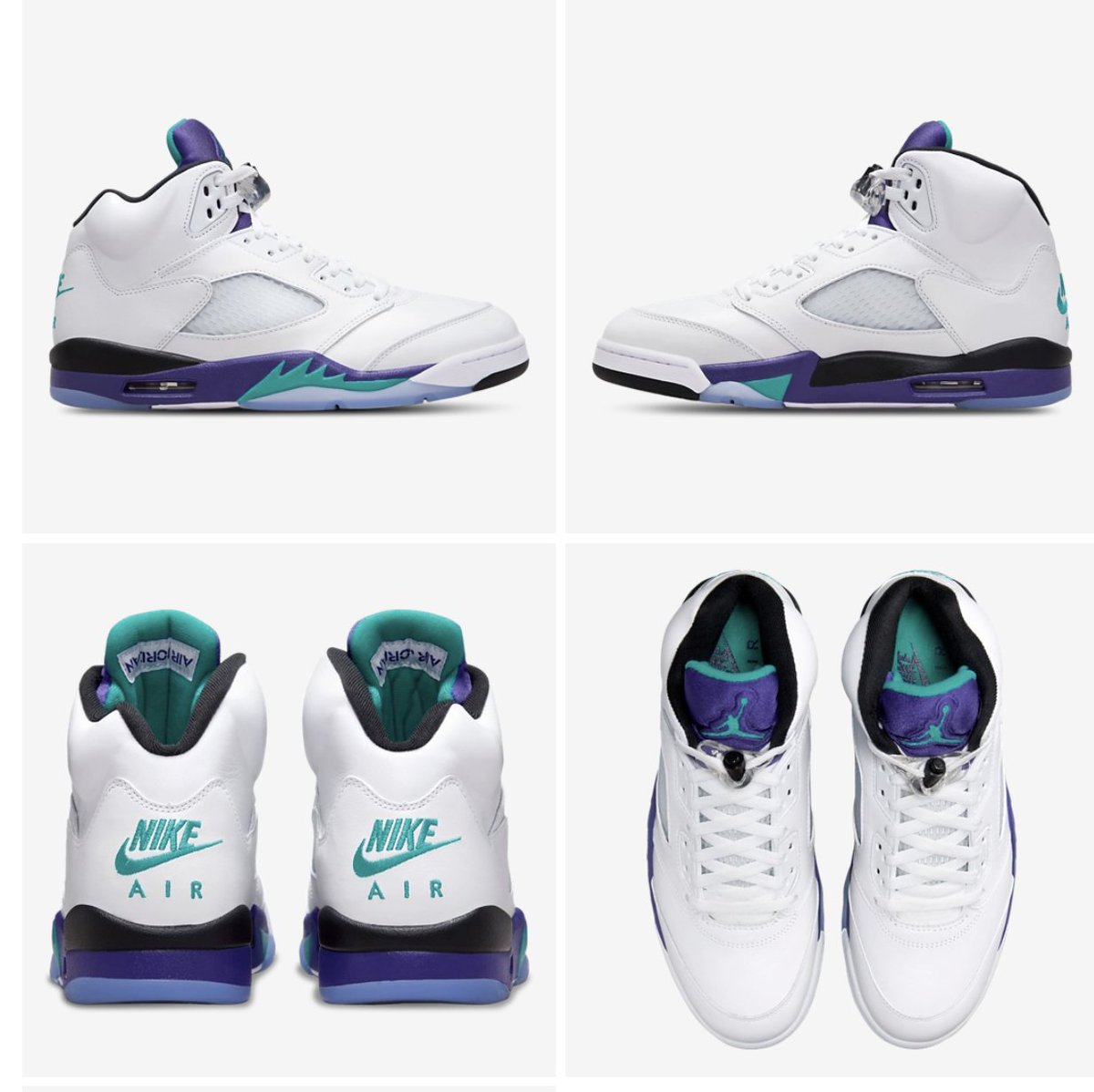 jordan 5 grape footlocker