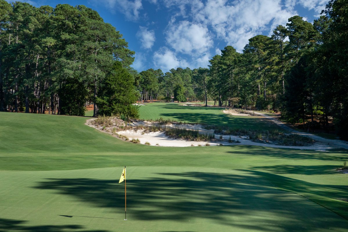 PinehurstResort's tweet image. A little love for No. 1, No. 3 and No. 5 this morning.