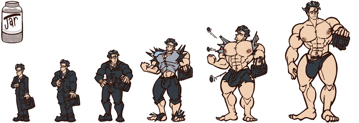 Just another mundane work day for Larry~ 🧳

Comm for <a href="/MayerDuke56926/">Duke Mayer</a> tysm!