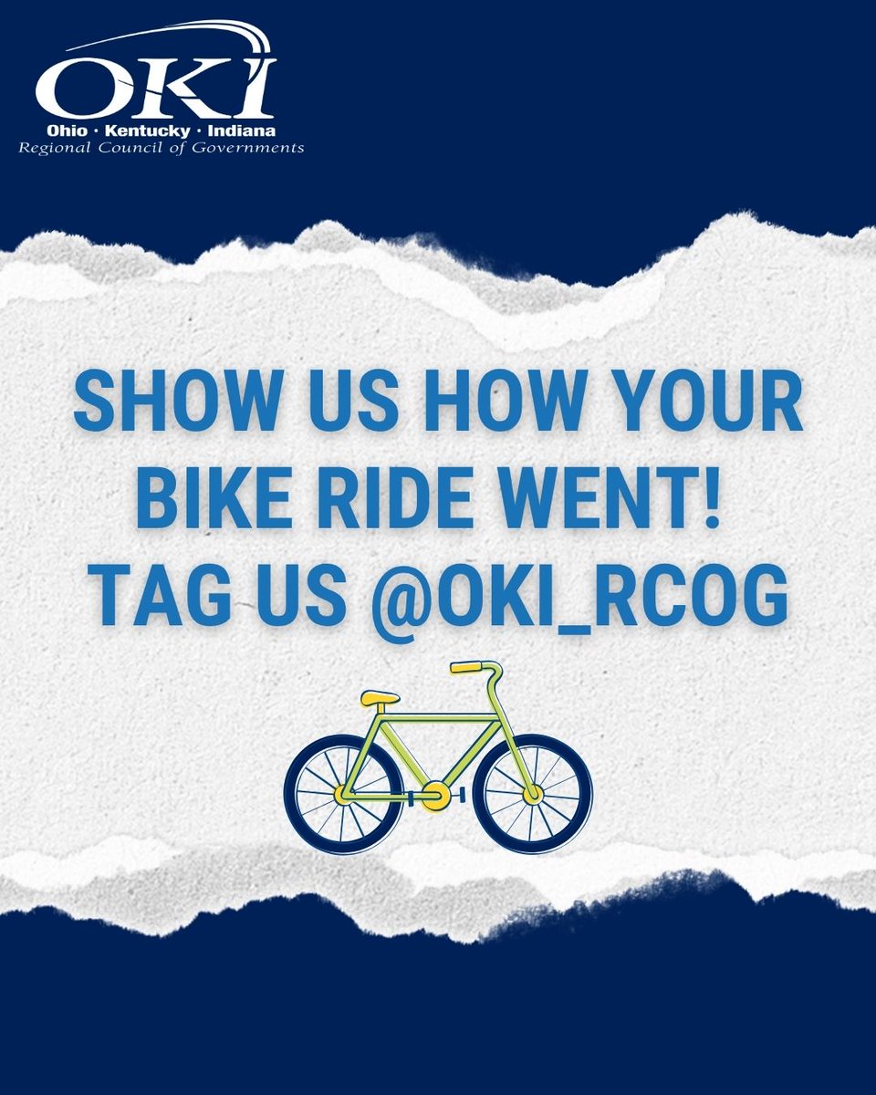 OKI's Bike Route Guide allows users to plan a bike route path through the OKI region using factors such as traffic counts and landscape patterns. Check it out: oki.org/data-maps/view…