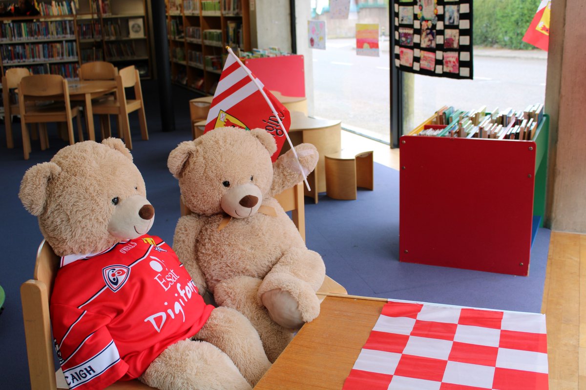 corkcitylibrary's tweet image. Our Teddies are gearing up for the All-Ireland Senior Hurling Final.
Best of luck to the Cork team on Sunday from all at Cork City Libraries. Up the Rebels!
#CorkCityLibraries #Cork #UpTheRebels