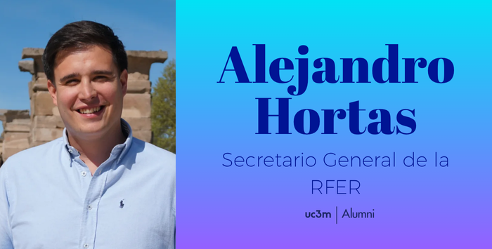 alumniUC3M's tweet image. 🏉Nuestro #AlumniUC3M Alejandro Hortas ha sido nombrado nuevo Secretario General de la Real Federación Española de Rugby.
📚Hortas asume el cargo tras haber desempeñado varios cargos de responsabilidad dentro de la Federación.
¡Enhorabuena!
Más info👇🏼
ferugby.es/alejandro-hort….